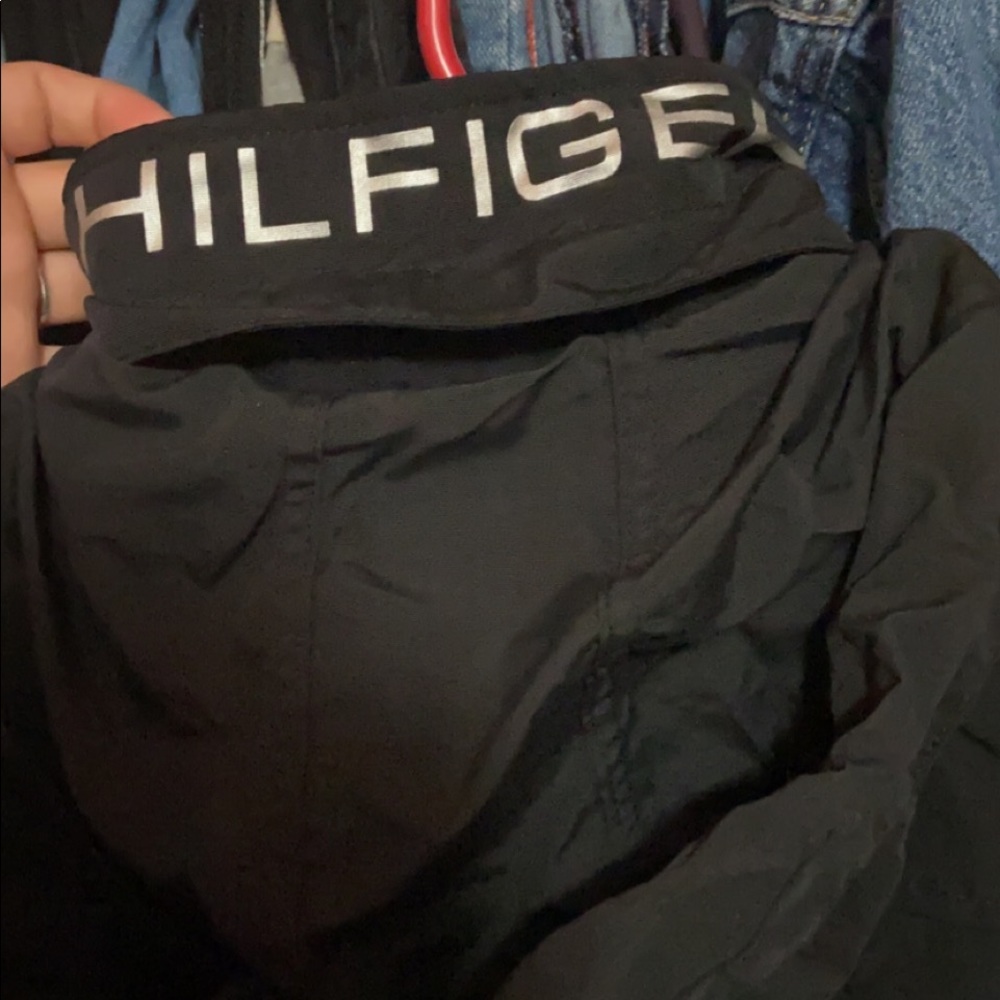 Tommy Hilfiger jacket black and size medium